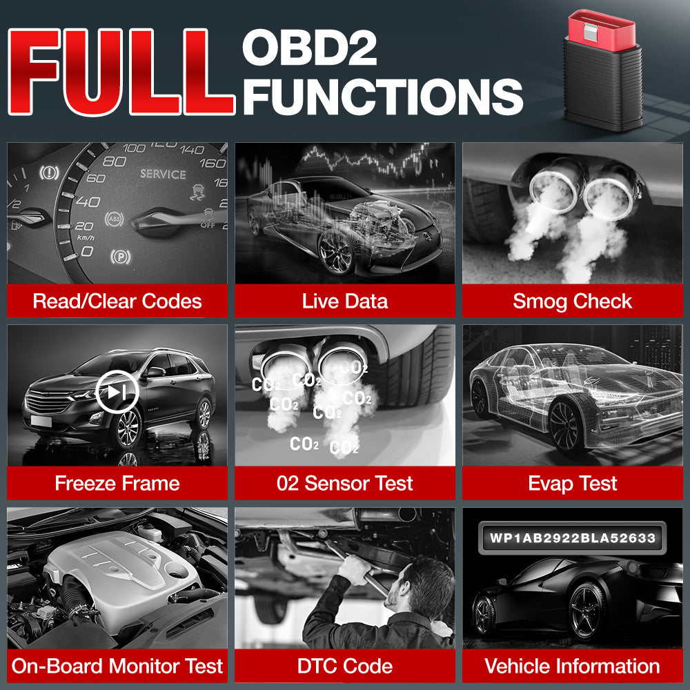 Flag Village Auto Tools Automobile Malfunction Diagnosis Instrument Detector Engine Diagnosis