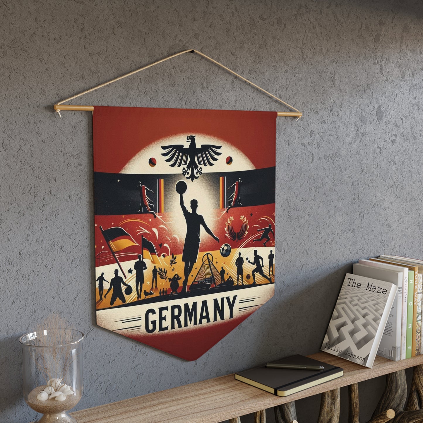 Flag Village Germany Flag Pennant Sporting Home Wall decoration DEU0001