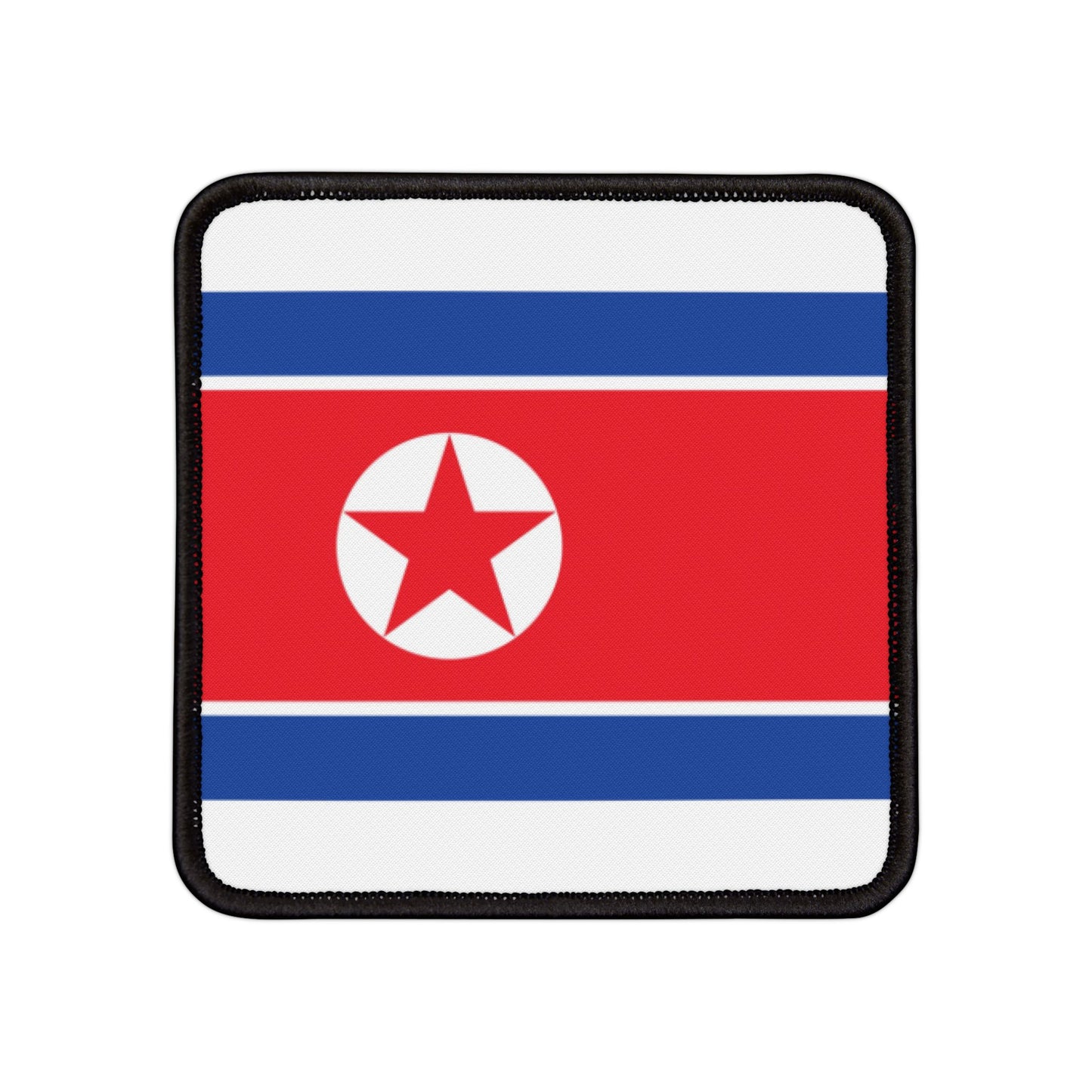 Flag Village North Korea Flag Embroidery Iron-On Patches