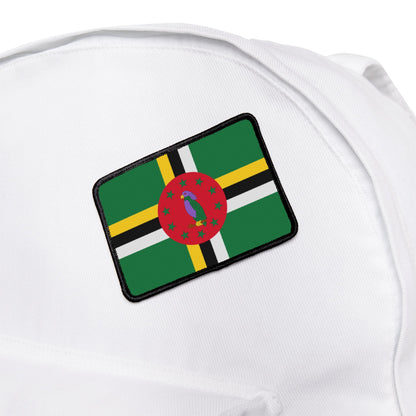 Flag Village Dominica Flag Embroidery Iron-On Patches