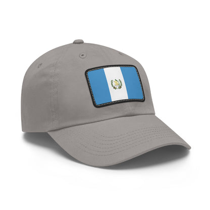 Flag Village Guatemala Flag Hat Cap with Leather Patch