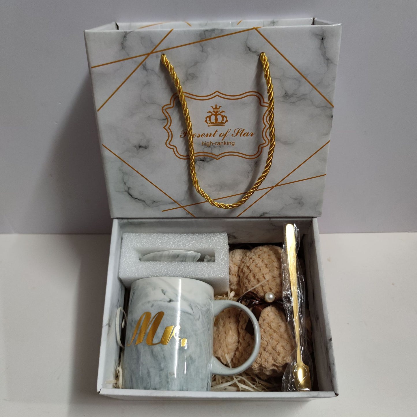 Flag Village Ceramic Cup Gift Box Opening Gift Activity Gift Wedding Favors