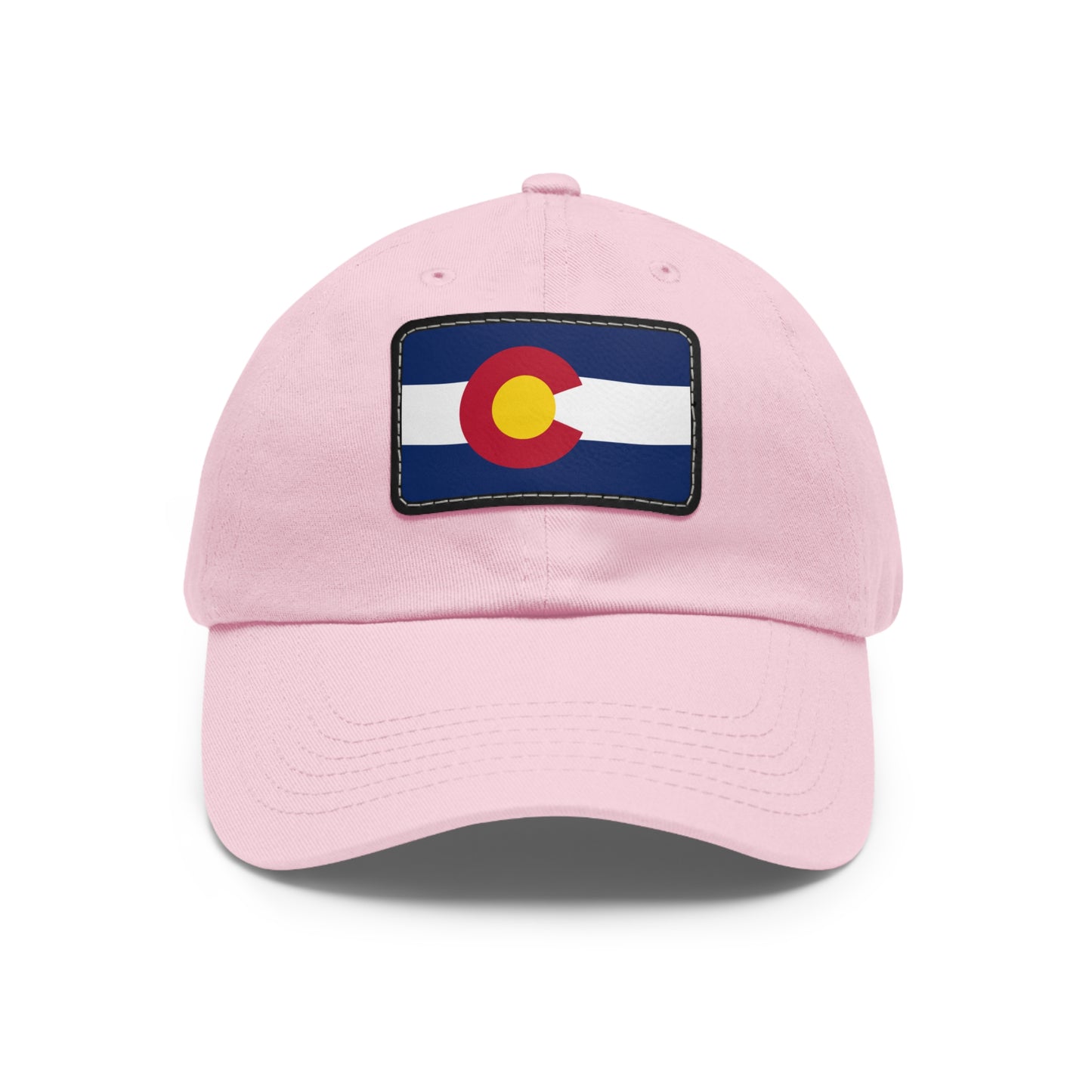 Flag Village USA Colorado State Flag Hat Cap with Leather Patch