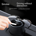 Flag Village Auto Tools Car Automatic Sensing Touch Infrared Smoking Metal Smart Ashtray With Lid