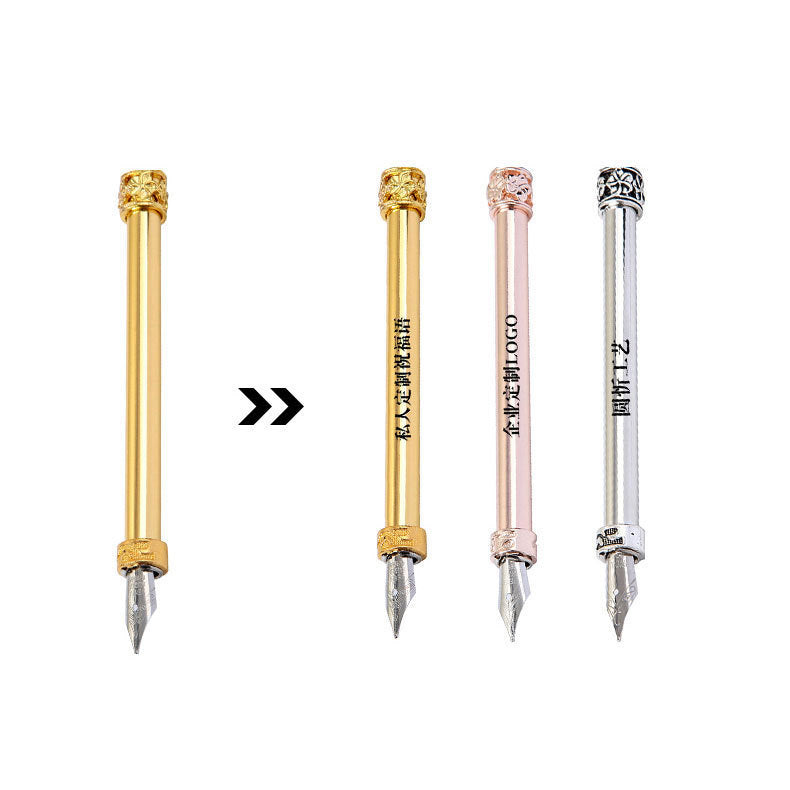 Flag Village European Retro Feather Pen Gift Box