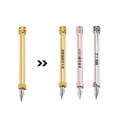 Flag Village European Retro Feather Pen Gift Box