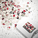 Flag Village England Racing Car Jigsaw Puzzle