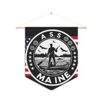 Flag Village Maine State Flag Pennant Sporting Home Wall decoration ME0001