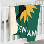 Flag Village Turkmenistan Sporting Flag Sherpa Fleece Blanket TKM0003