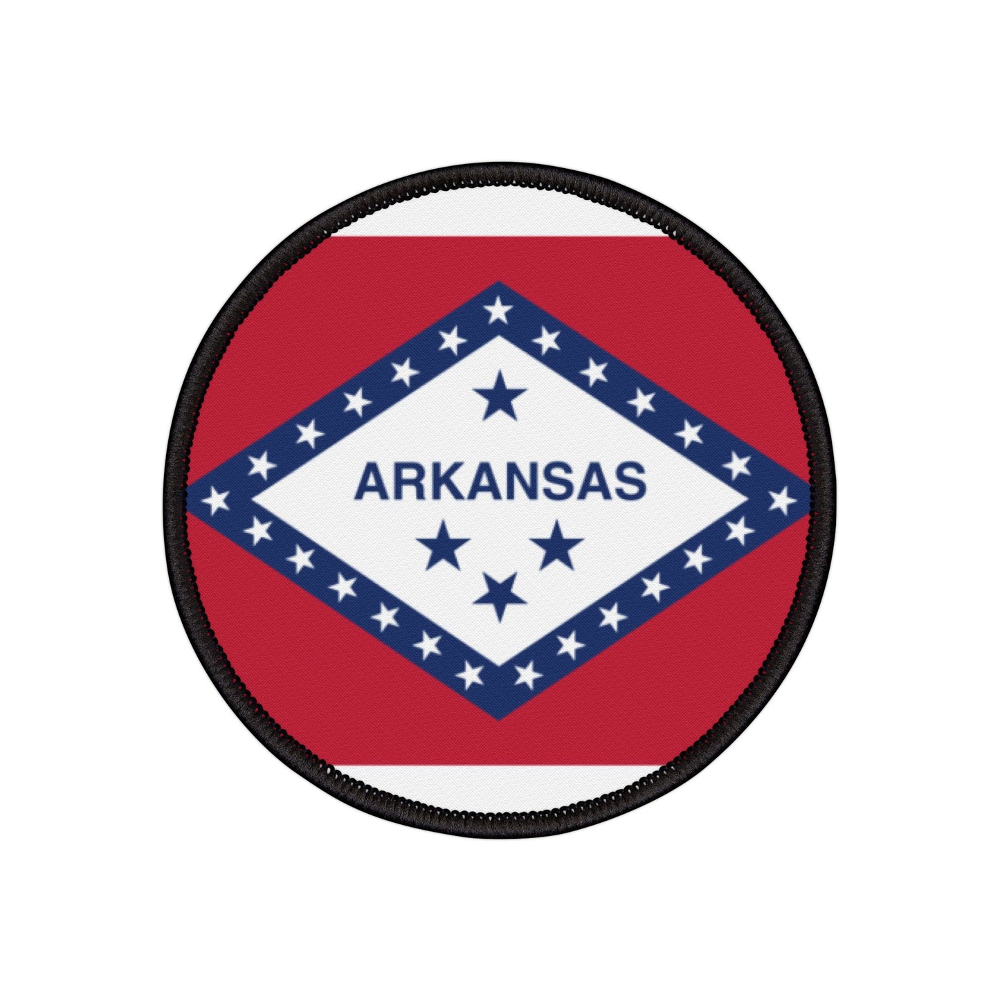 Flag Village Arkansas State Flag Embroidery Iron-On Patches