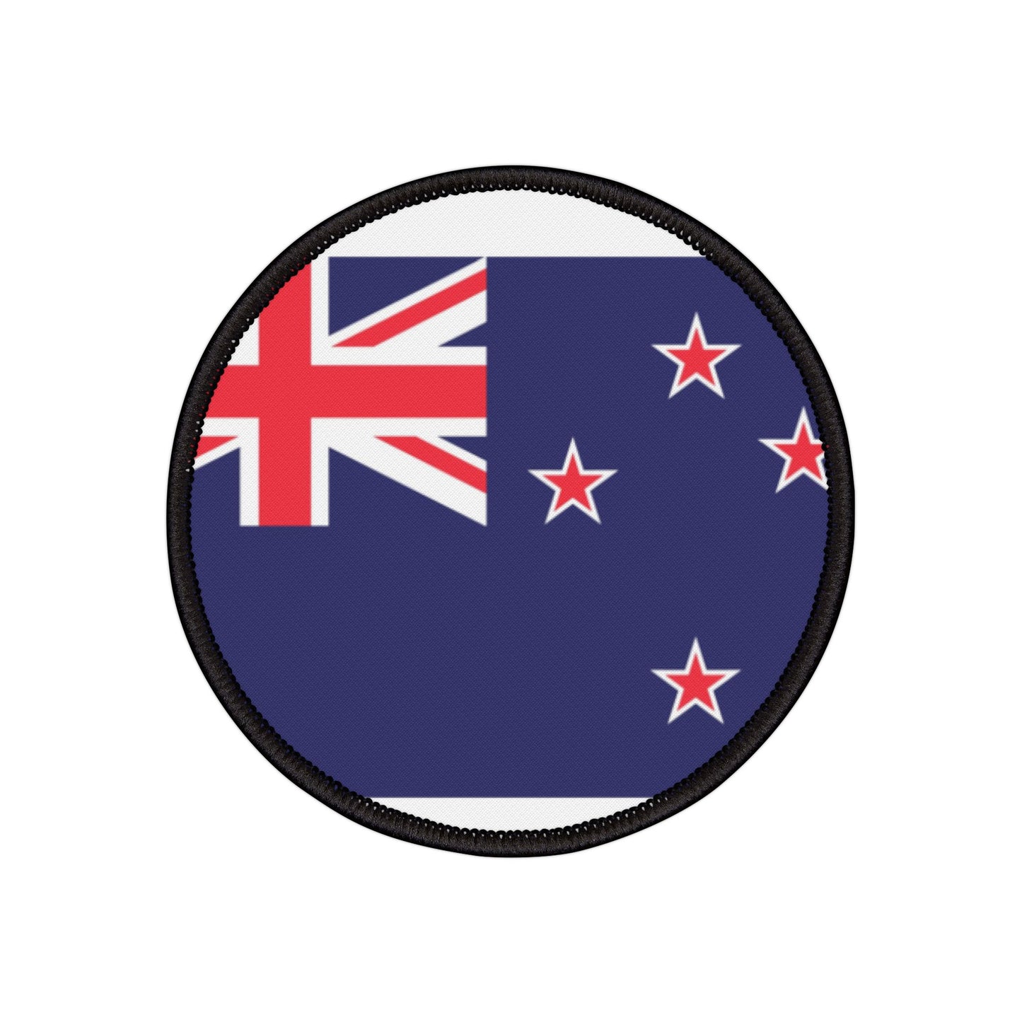 Flag Village New Zealand Flag Embroidery Iron-On Patches
