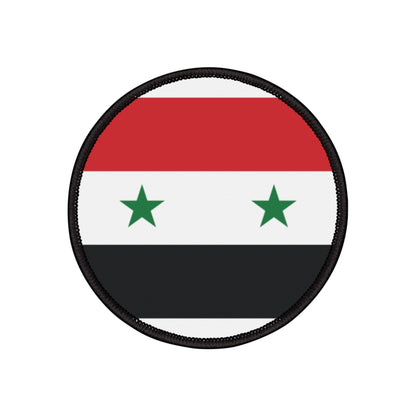 Flag Village Syria Flag Embroidery Iron-On Patches