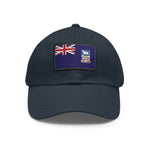 Flag Village Falkland Islands Flag Hat Cap with Leather Patch