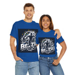 Flag Village Brazil Sporting Flag T-SHIRT Heavy Cotton Tee BRA0002