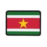 Flag Village Suriname Flag Embroidery Iron-On Patches