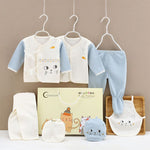 Flag Village Pure Cotton Baby Clothes Spring And Autumn Summer Children Gift Box Set