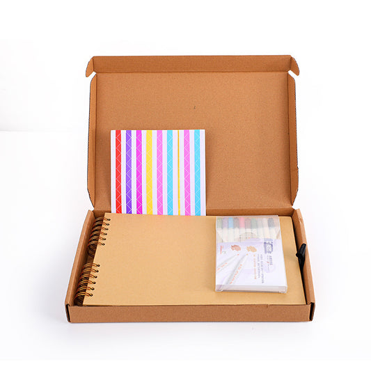 Flag Village Diy horizontal album photo album gift box set