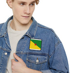Flag Village Guiana(French Guiana) Flag Embroidery Iron-On Patches
