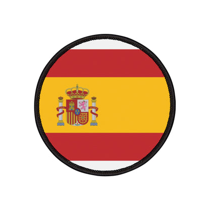 Flag Village Spain Flag Embroidery Iron-On Patches