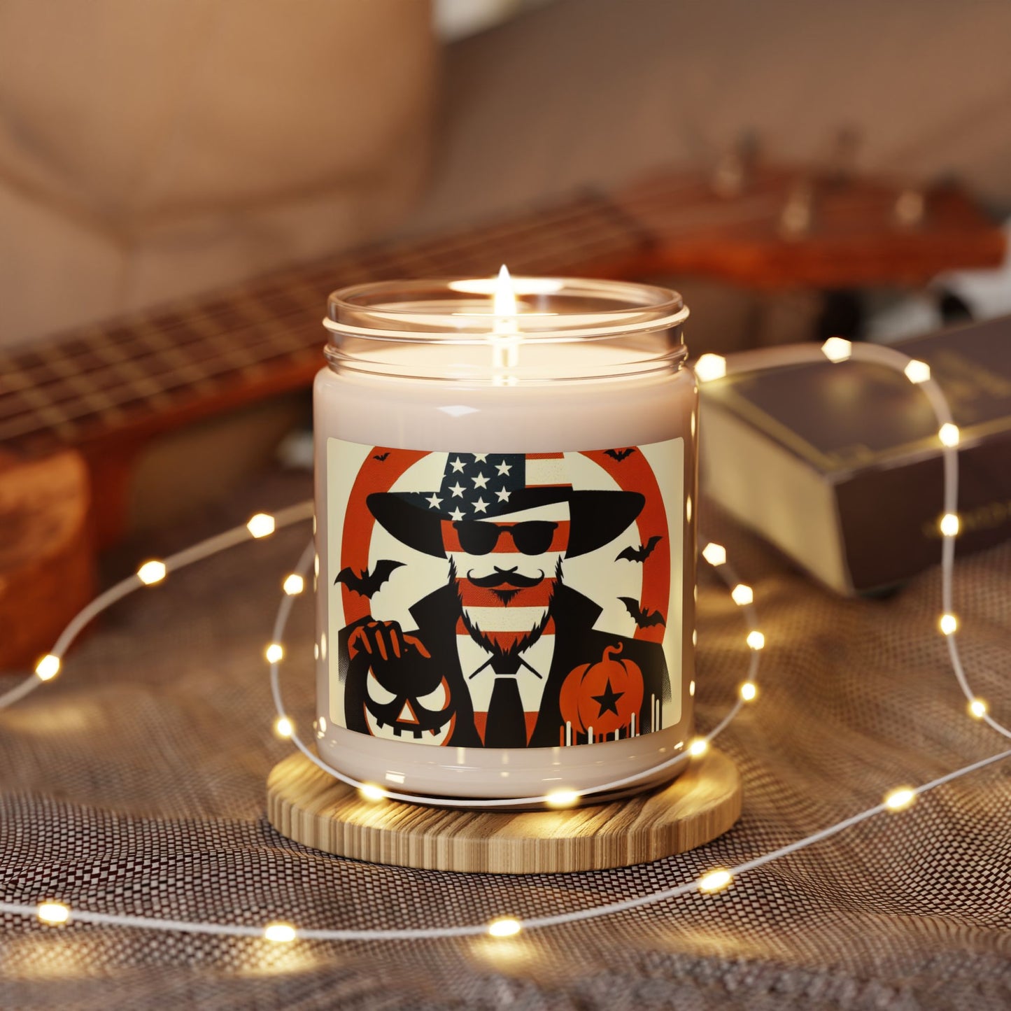 Flag Village Halloween Pretty Witch Scented Soy Candle, 9oz HW0054