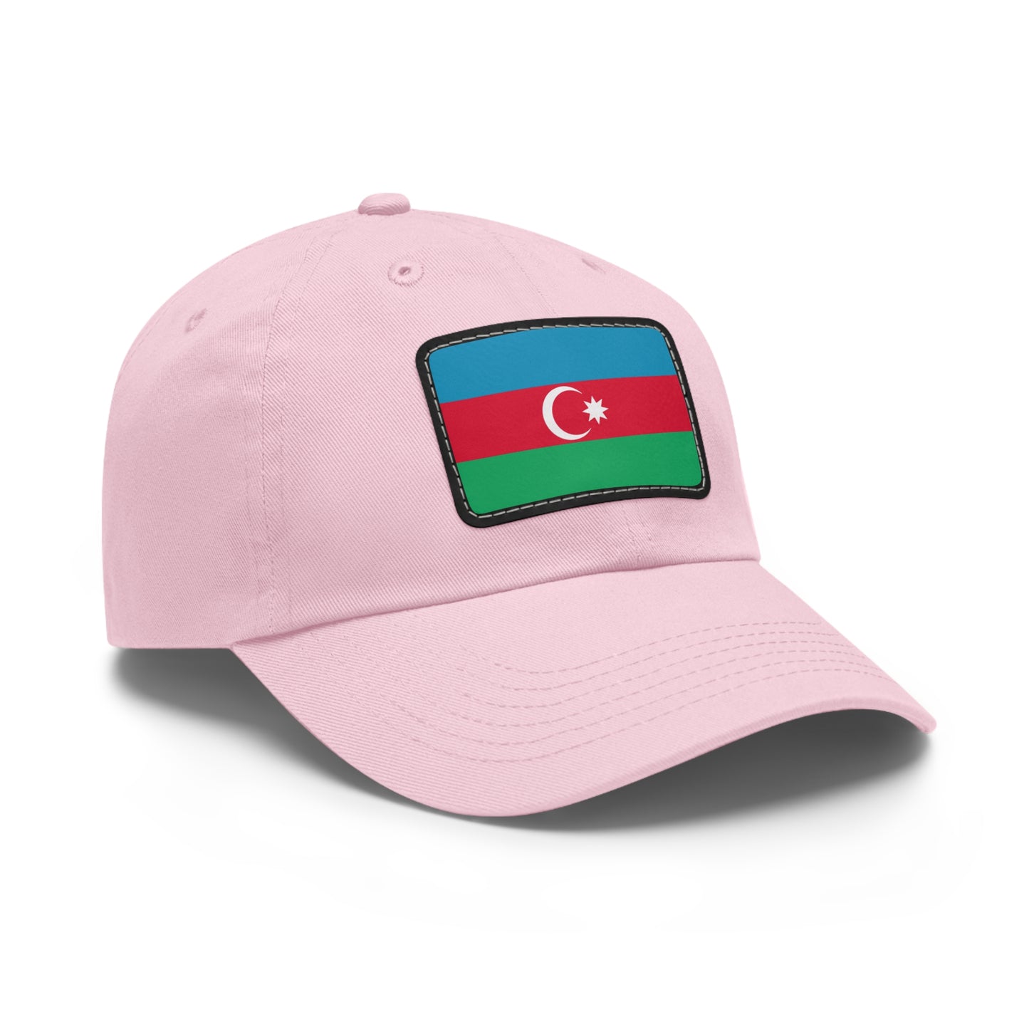 Flag Village Azerbaijan Flag Hat Cap with Leather Patch