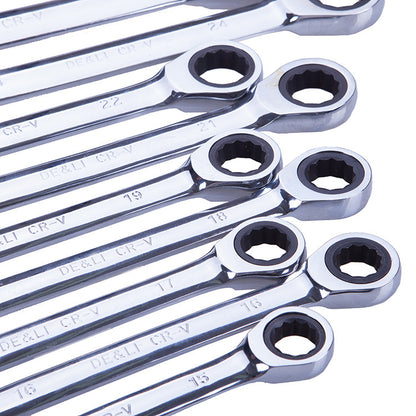 Flag Village Auto Tools Ratchet Dual-purpose Wrench Two-way Fast Dual-purpose Auto Repair Tools