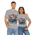 Flag Village UK Vintage Car Flag T-SHIRT Heavy Cotton Tee UK0006