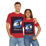 Flag Village Argentina Sporting Flag T-SHIRT Heavy Cotton Tee ARG0003