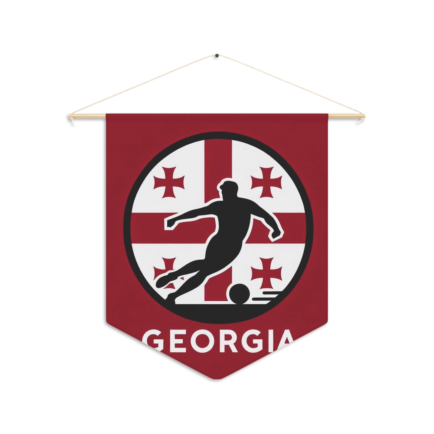 Flag Village Georgia Flag Pennant Sporting Home Wall decoration GEO0002