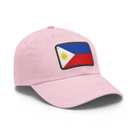 Flag Village Philippines Flag Hat Cap with Leather Patch