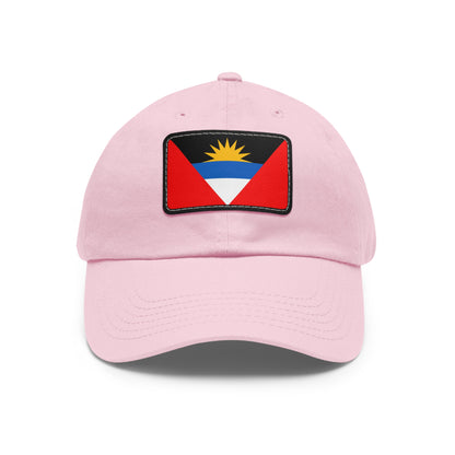 Flag Village Antigua And Barbuda Flag Hat Cap with Leather Patch