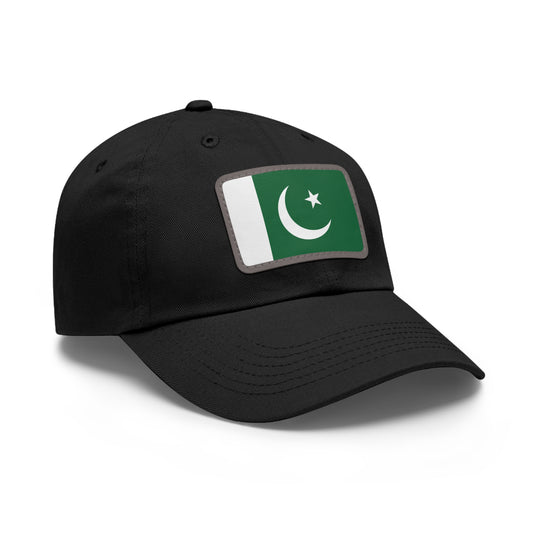 Flag Village Pakistan Flag Hat Cap with Leather Patch