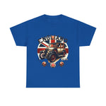 Flag Village UK Vintage Car Flag T-SHIRT Heavy Cotton Tee UK0002
