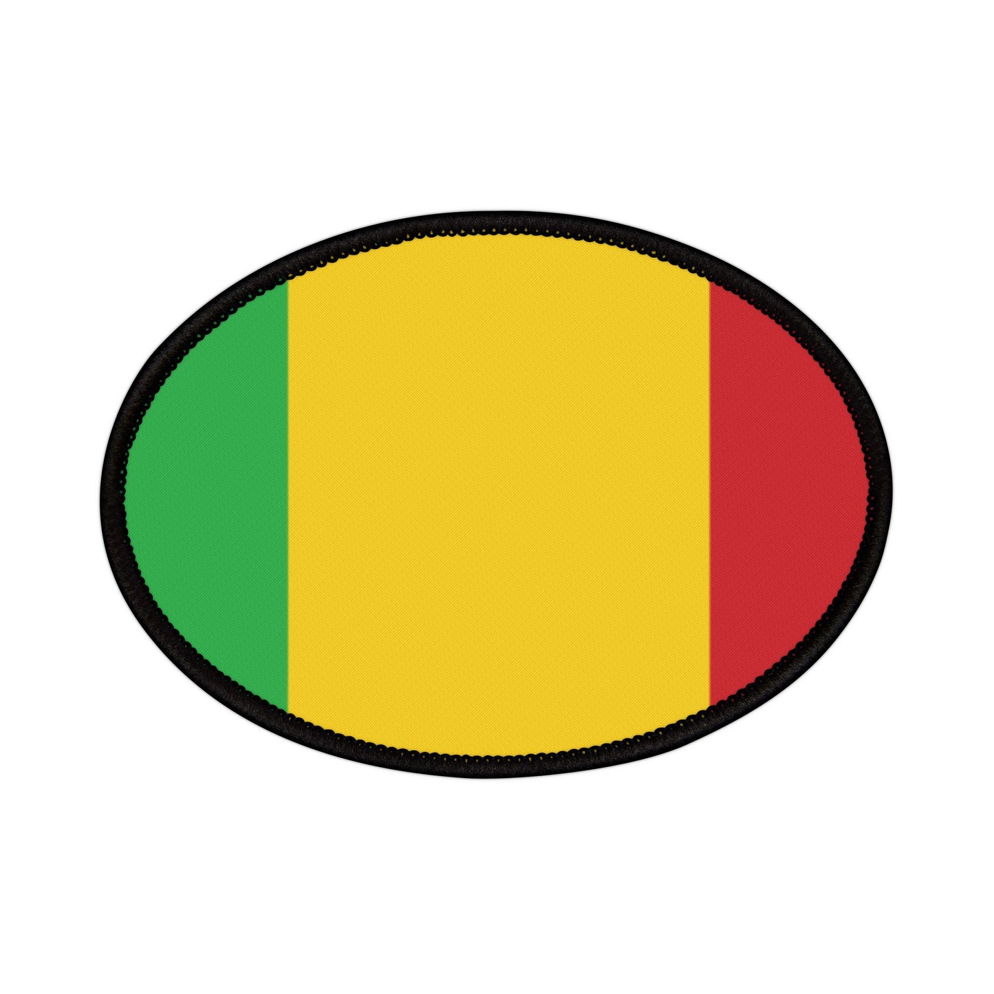 Flag Village Mali Flag Embroidery Iron-On Patches