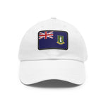 Flag Village Virgin Islands(British Virgin Islands) Flag Hat Cap with Leather Patch