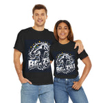 Flag Village Brazil Sporting Flag T-SHIRT Heavy Cotton Tee BRA0002
