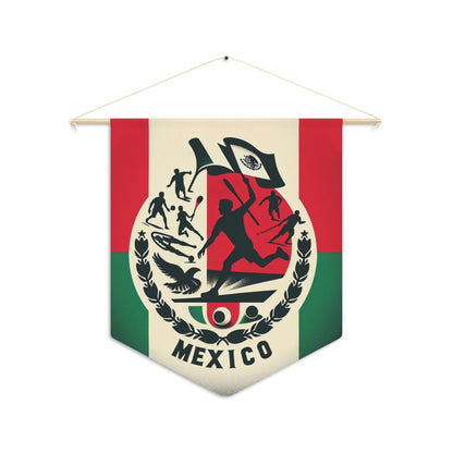 Flag Village MEXICO Flag Pennant Sporting Home Wall decoration MEX0001