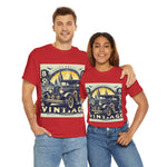 Flag Village Brazil Vintage Car Flag T-SHIRT Heavy Cotton Tee BRA0003