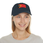 Flag Village Timor(East Timor) Flag Hat Cap with Leather Patch