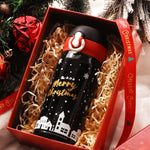 Flag Village Christmas Female Thermos Cup Gift Box Set Birthday