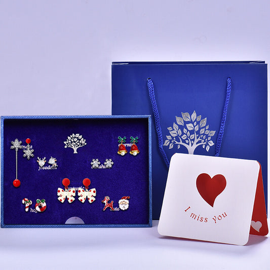 Flag Village Gift Box Set Fashion Temperament Bow