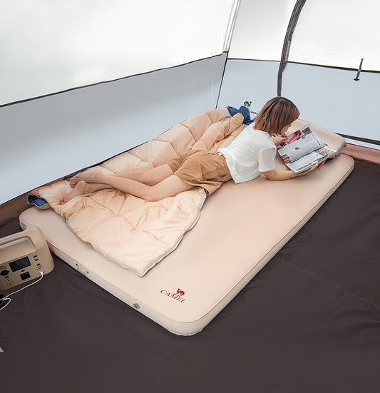 Flag Village Inflatable Mattress To Make A Floor For Camping