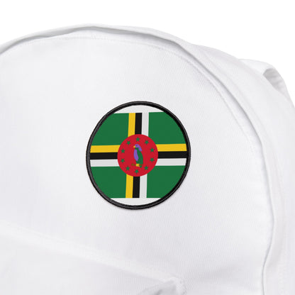 Flag Village Dominica Flag Embroidery Iron-On Patches
