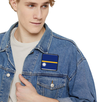 Flag Village Nauru Flag Embroidery Iron-On Patches
