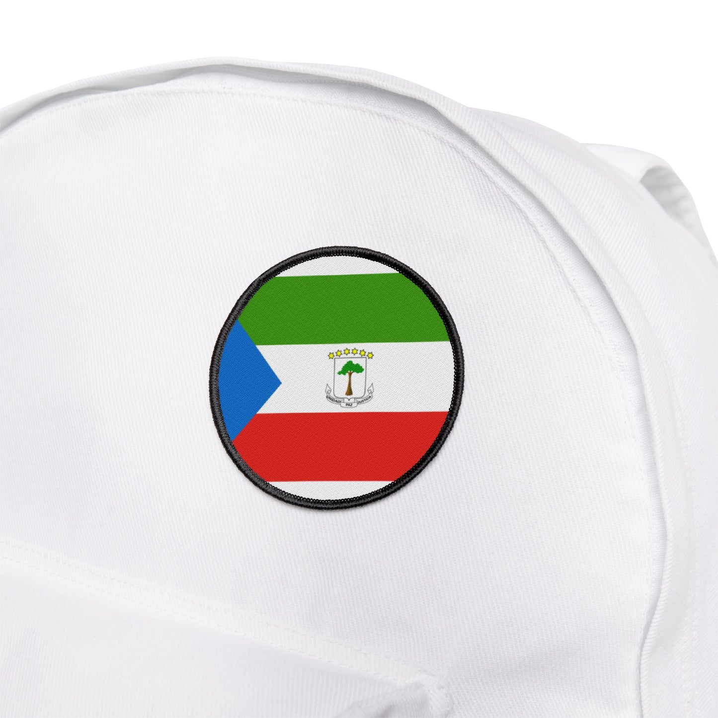 Flag Village Equatorial Guinea Flag Embroidery Iron-On Patches