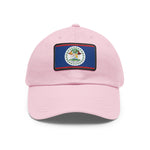 Flag Village Belize Flag Hat Cap with Leather Patch
