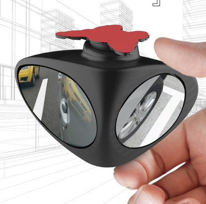 Flag Village Auto Tools Double vision auxiliary mirror car rearview mirror