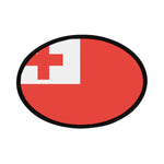 Flag Village Tonga Flag Embroidery Iron-On Patches FV-PT0079