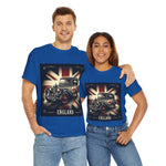 Flag Village UK Vintage Car Flag T-SHIRT Heavy Cotton Tee UK0004