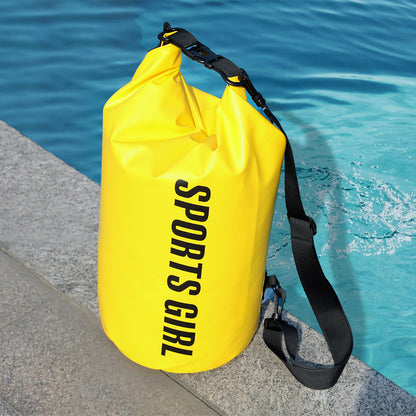 Flag Village Floating Waterproof Dry Bag 15L Dry and Wet Separation Design